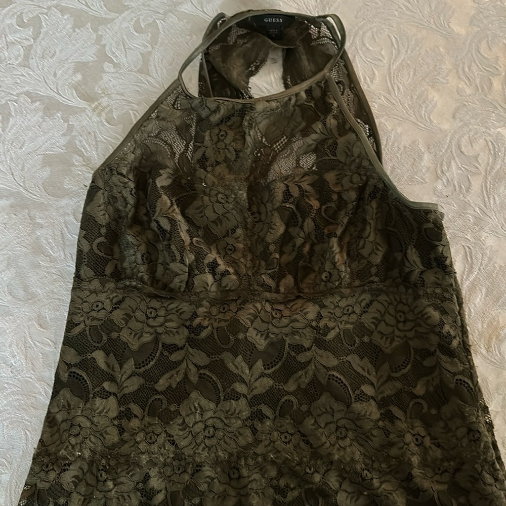 Guess lace halter top